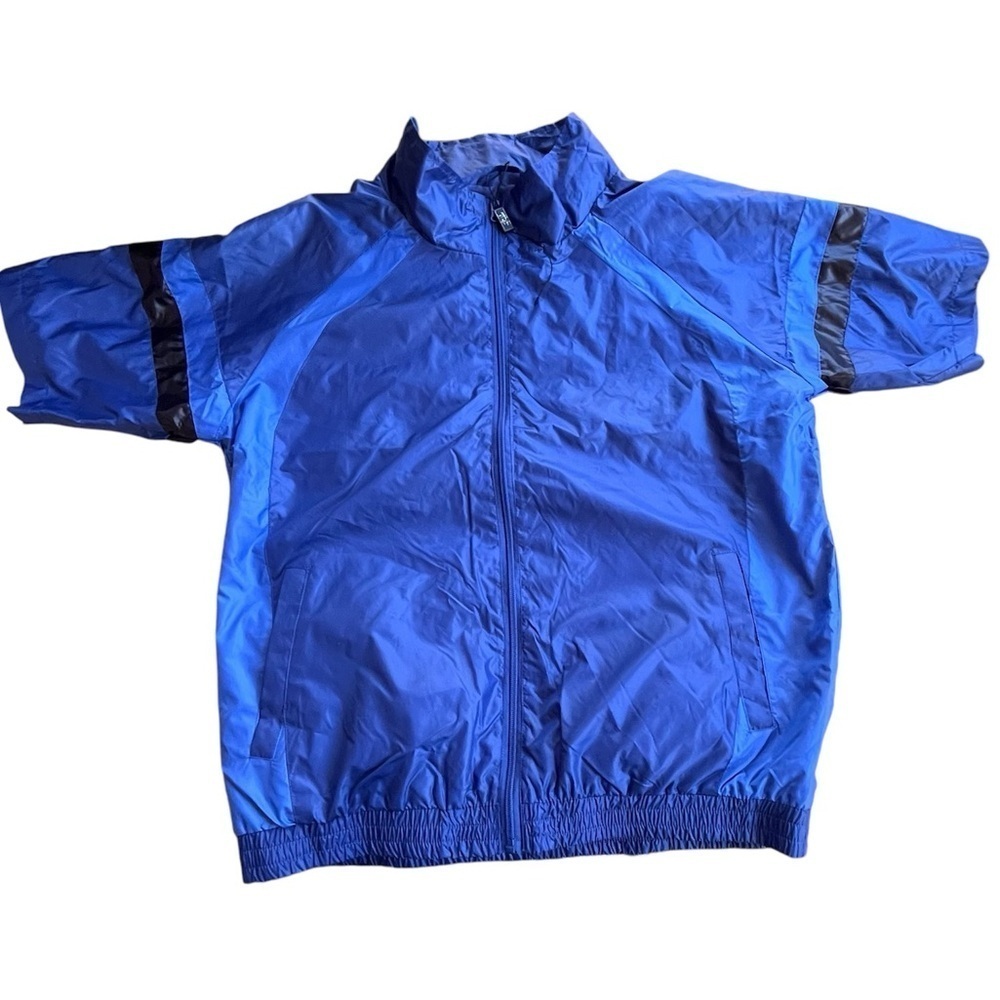American Stitch Men's Short Sleeve Golf Windbreaker, Size Medium